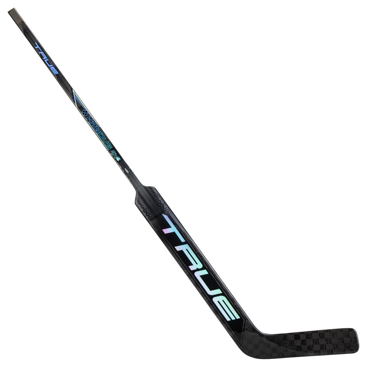 True HZRDUS 9X4 Senior Goalie Stick in Black/Silver Size 27in