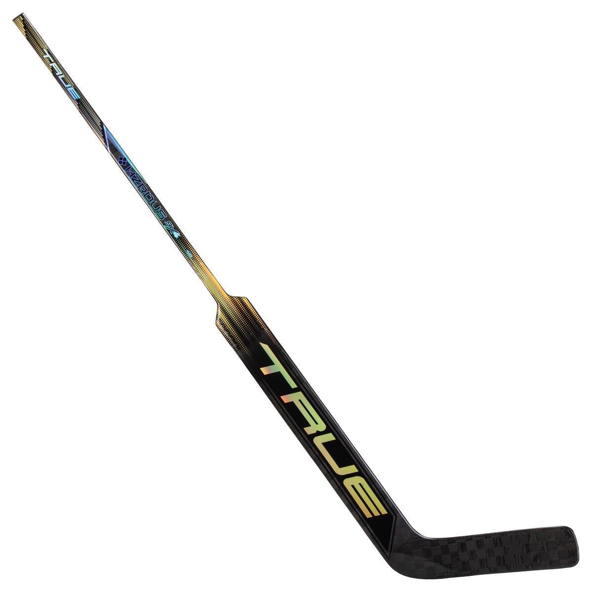 True HZRDUS 9X4 Senior Goalie Stick in Gold Size 25in