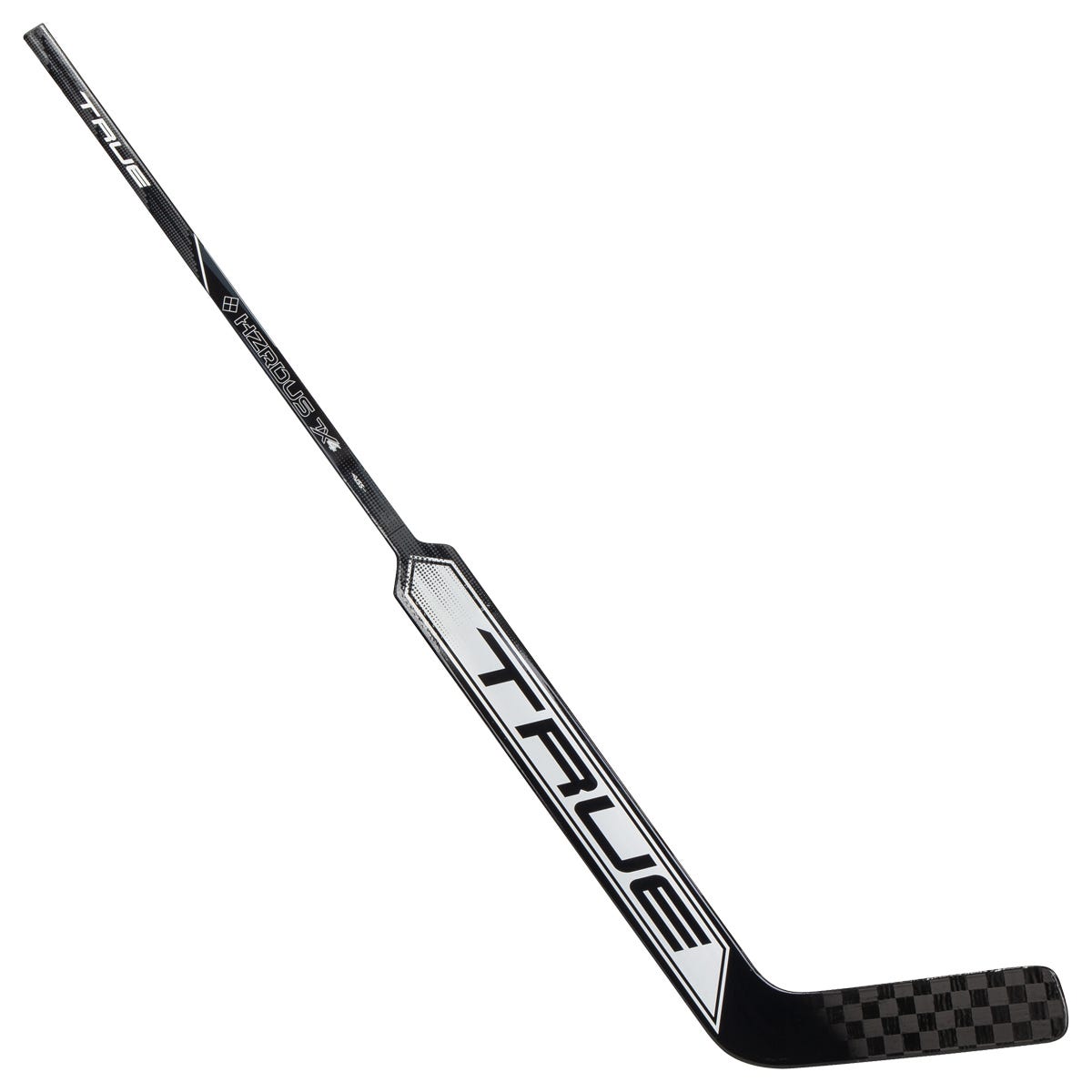 True HZRDUS 7X4 Senior Goalie Stick in Black/Silver Size 27in