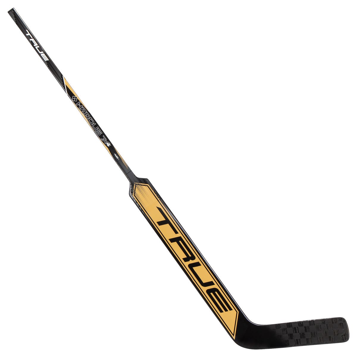 True HZRDUS 7X4 Senior Goalie Stick in Gold Size 25in