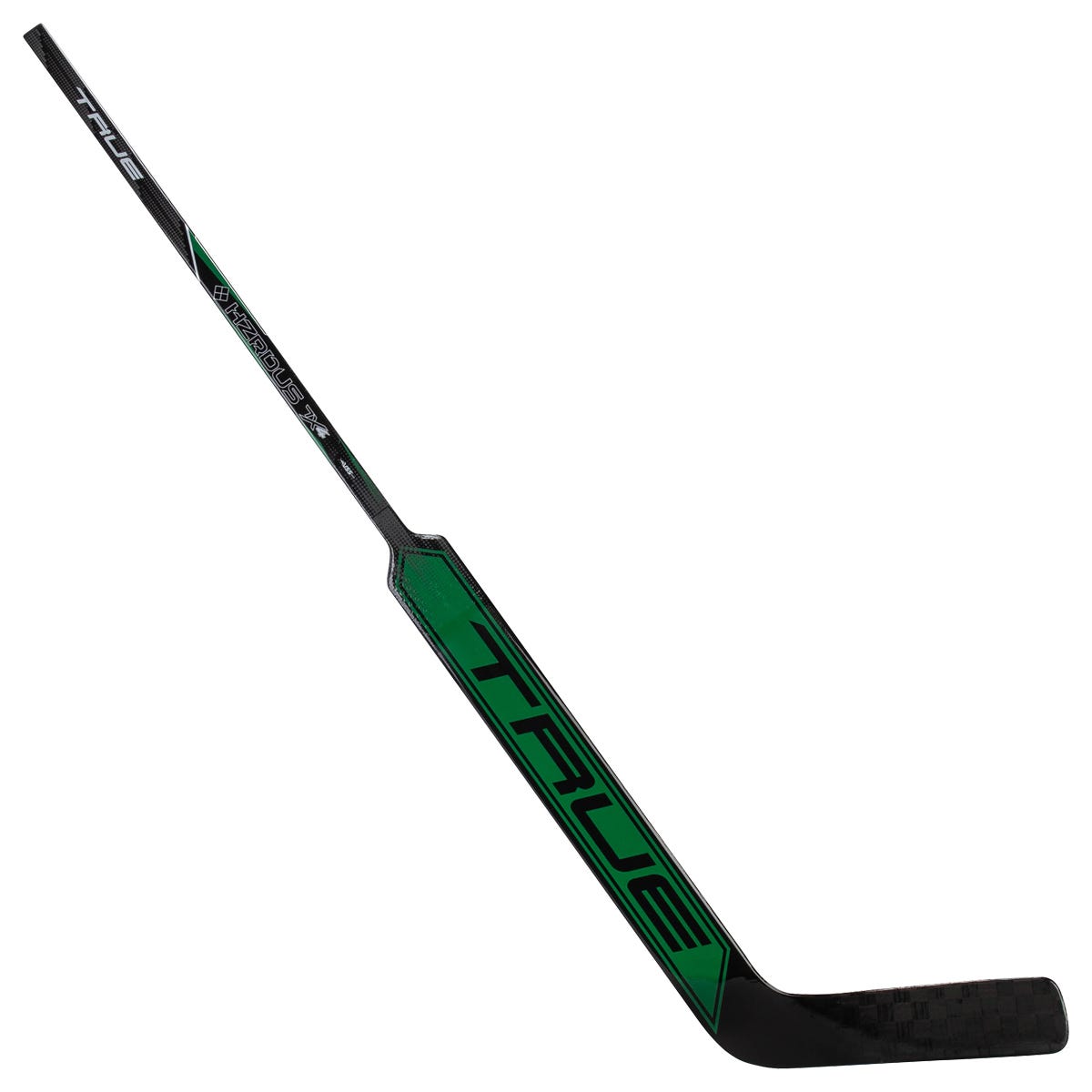 True HZRDUS 7X4 Senior Goalie Stick in Green Size 25in