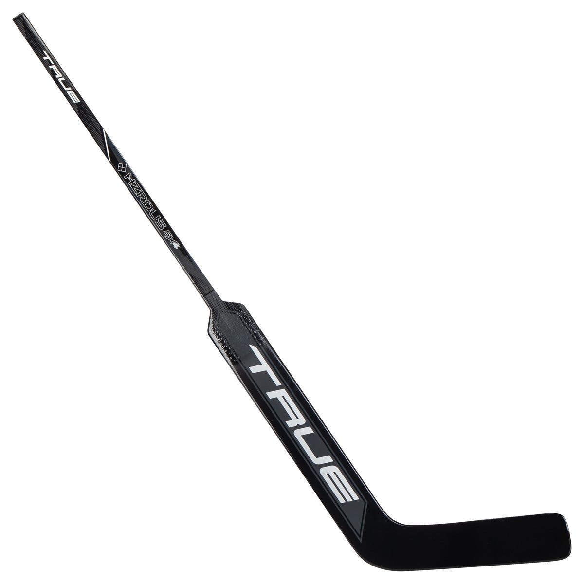 True HZRDUS 5X4 Junior Goalie Stick in Black/Silver Size 21in