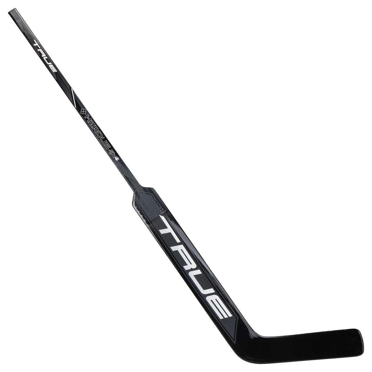 True HZRDUS 5X4 Intermediate Goalie Stick in Black/Silver Size 24in