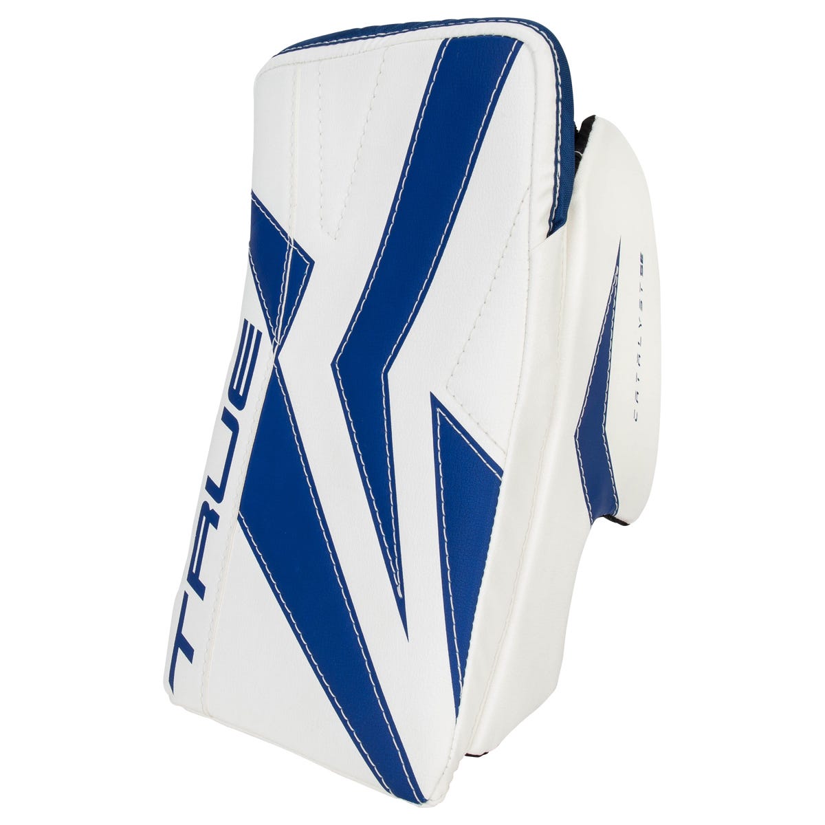 True Catalyst SE Junior Goalie Blocker in White/Blue