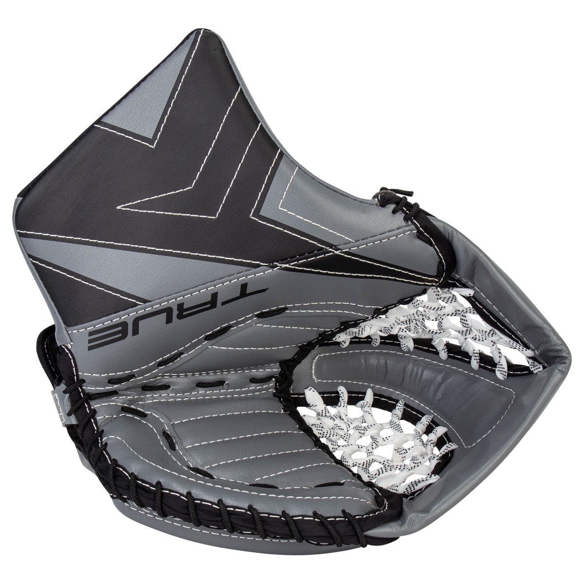 True Catalyst SE Junior Goalie Glove in Grey/Black