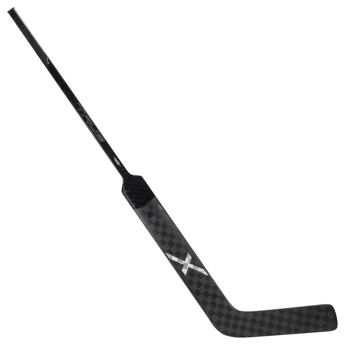True Project X Smoke Intermediate Goalie Stick in Smoke/Silver Size 23in