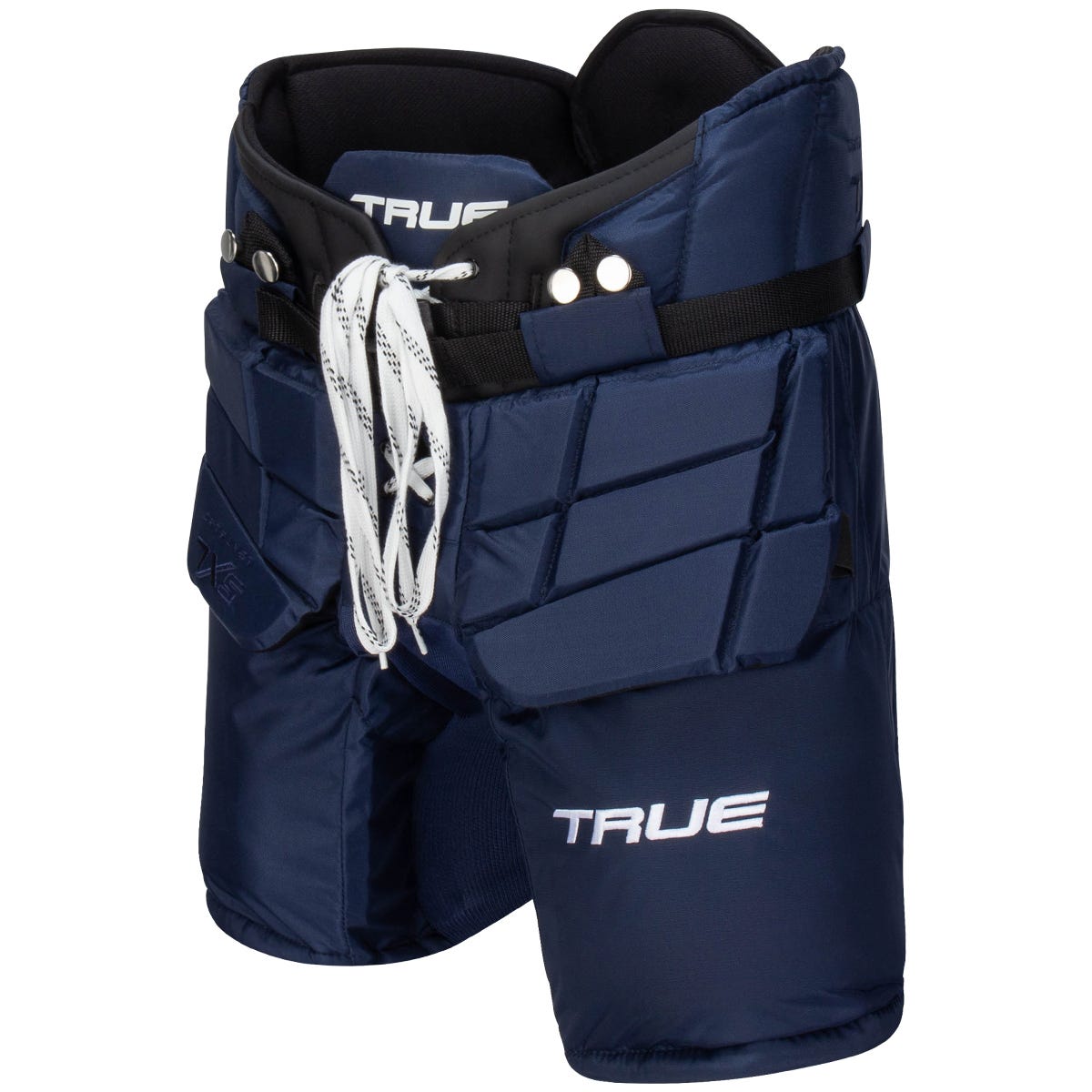 True Catalyst 7X5 Junior Goalie Pants in Navy Size Medium