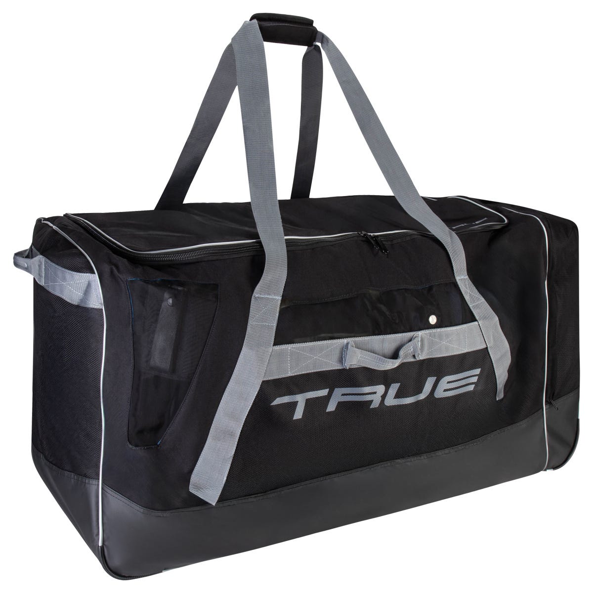 True Carry Compartment Goalie Equipment Bag in Black
