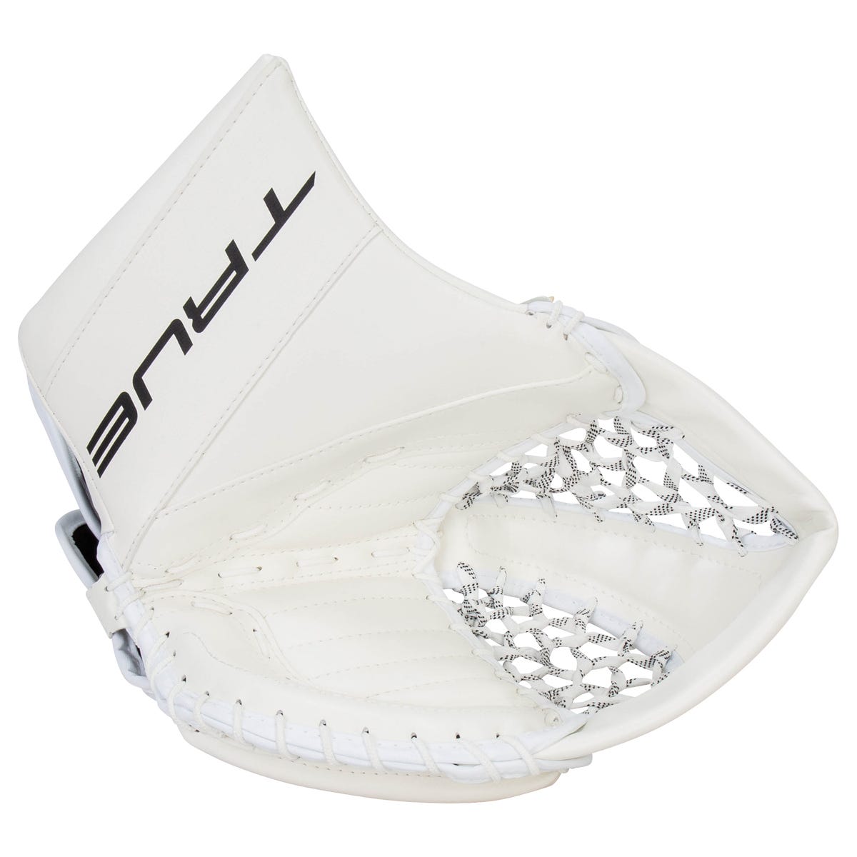True HZRDUS 7X-L95 Intermediate Goalie Glove in White