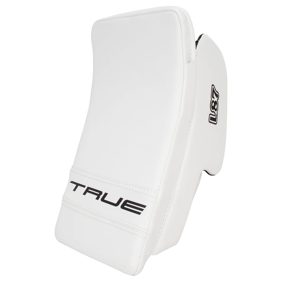 True Catalyst 7X-L87 Intermediate Goalie Blocker in White