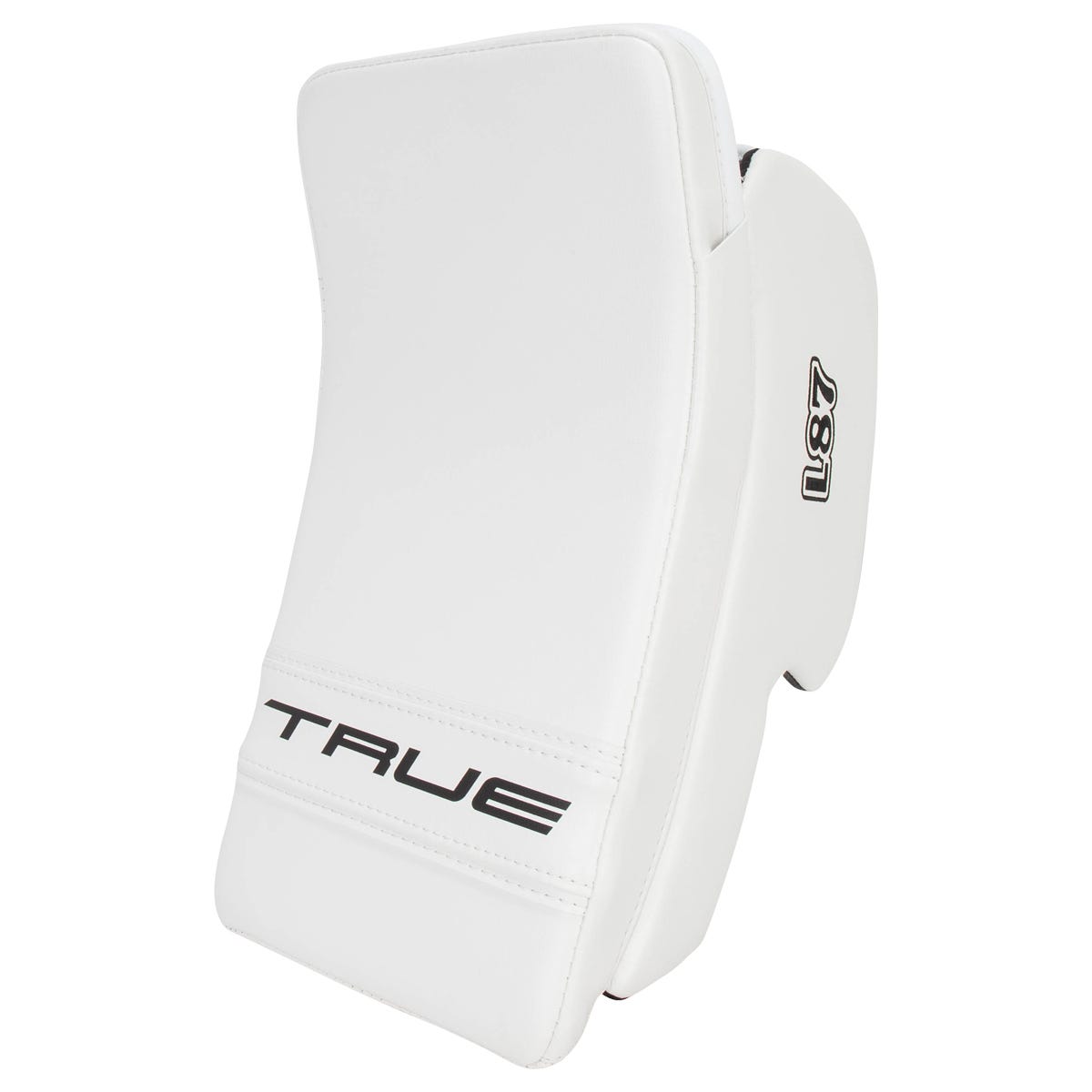 True Catalyst 7X-L87 Senior Goalie Blocker in White
