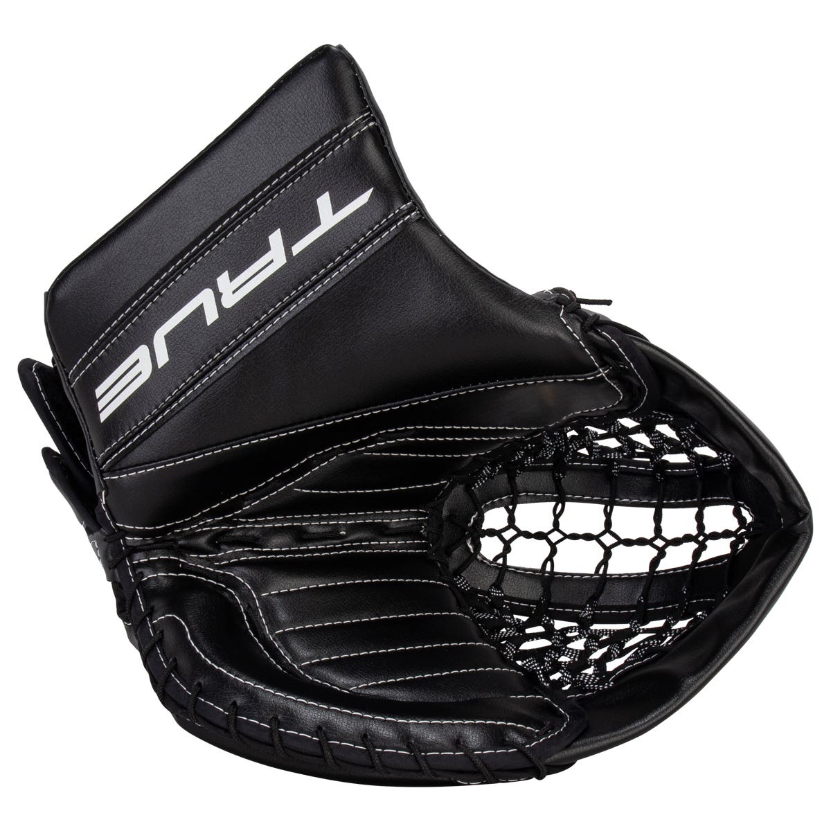 True Catalyst 7X-L87 Senior Goalie Glove in Black