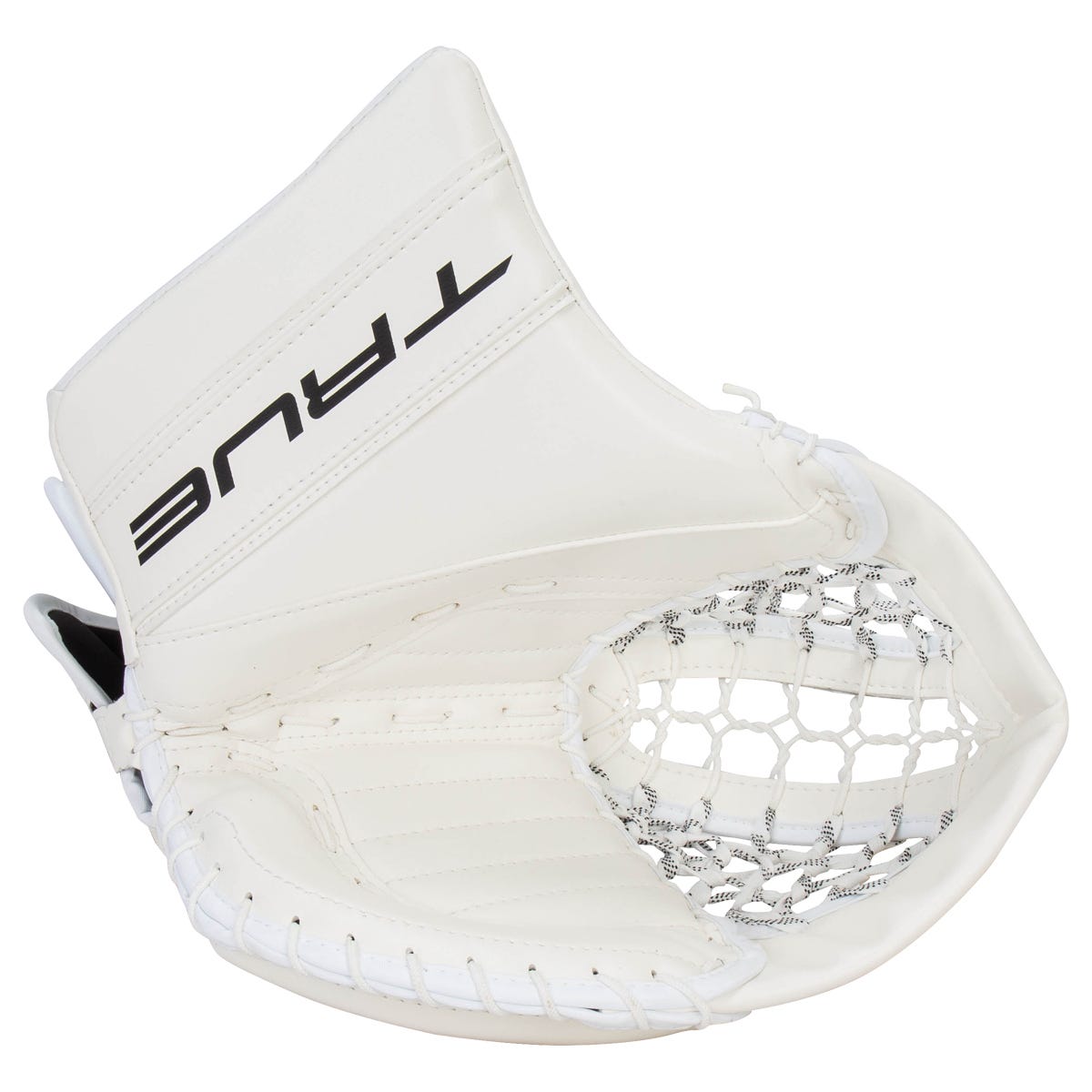 True Catalyst 7X-L87 Senior Goalie Glove in White