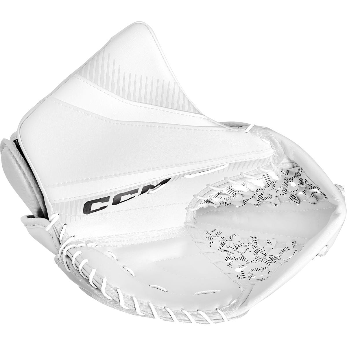 CCM Phenom Junior Goalie Glove in White