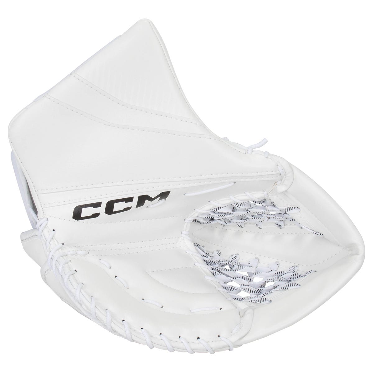 CCM Phenom Junior Goalie Glove in White