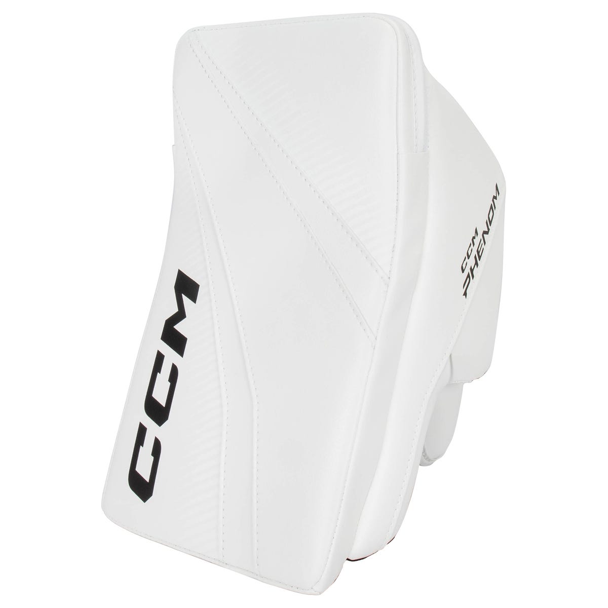 CCM Phenom Junior Goalie Blocker in White