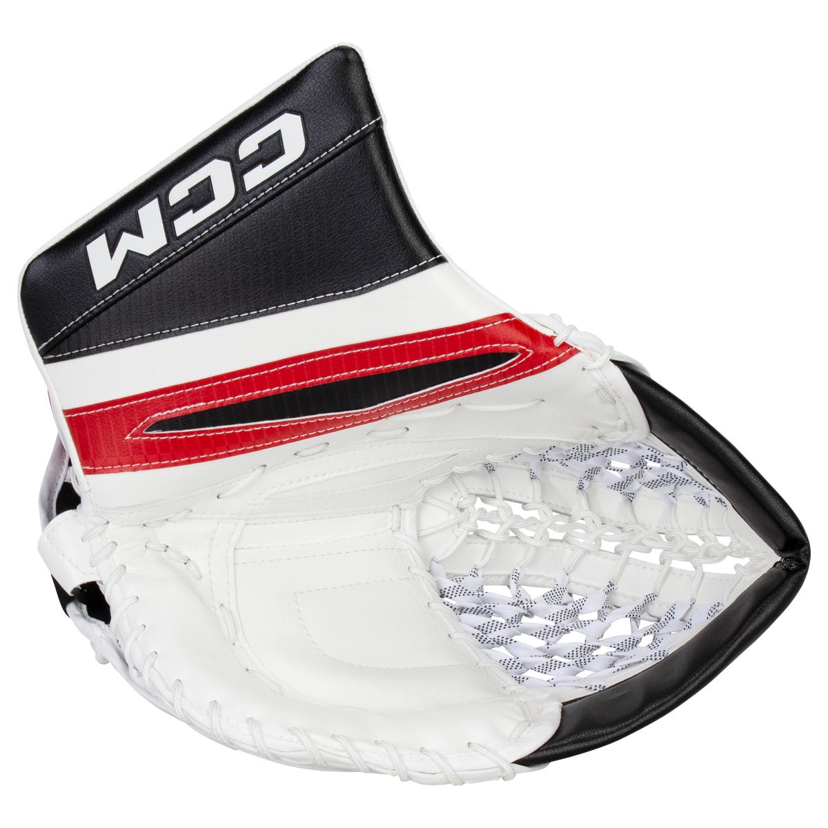 CCM EFLEX 7.9 Senior Goalie Glove in Red/Black/White