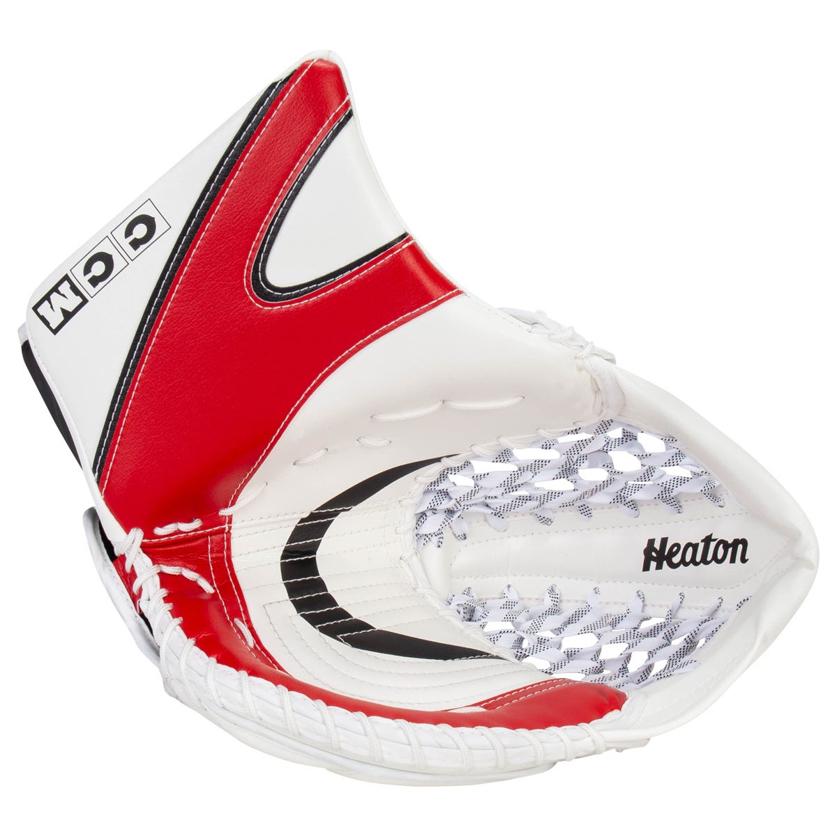 CCM EFLEX 7.9 Heaton Senior Goalie Glove in White/Black/Red