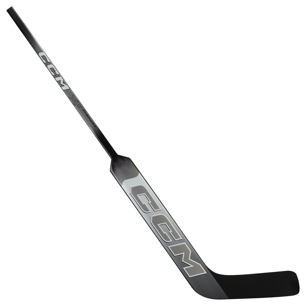 CCM XF Phenom Youth Goalie Stick in Black/Silver Size 18in