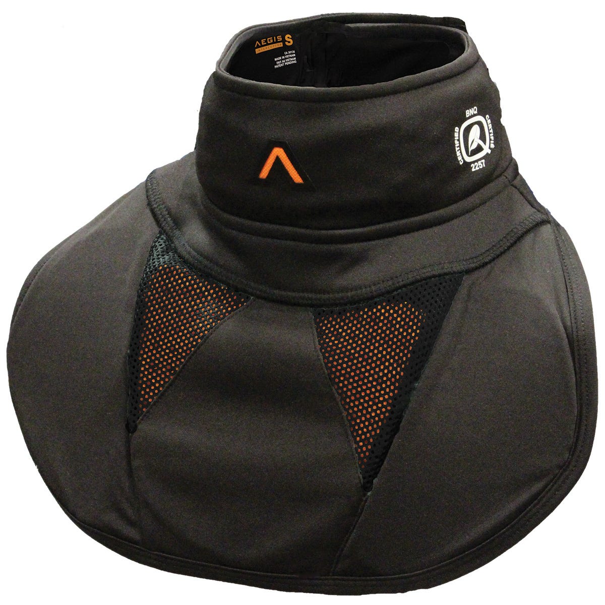 Aegis Interceptor G Neck Guard in Black Size Small/Medium