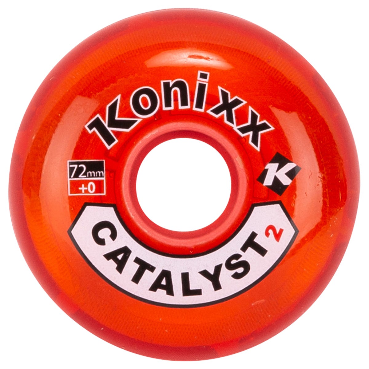 Konixx Catalyst2 Roller Hockey Wheel - Red Size 72mm