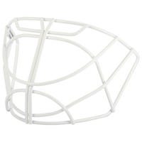 "Bauer Profile Stainless Steel Cat Eye Cage in White"