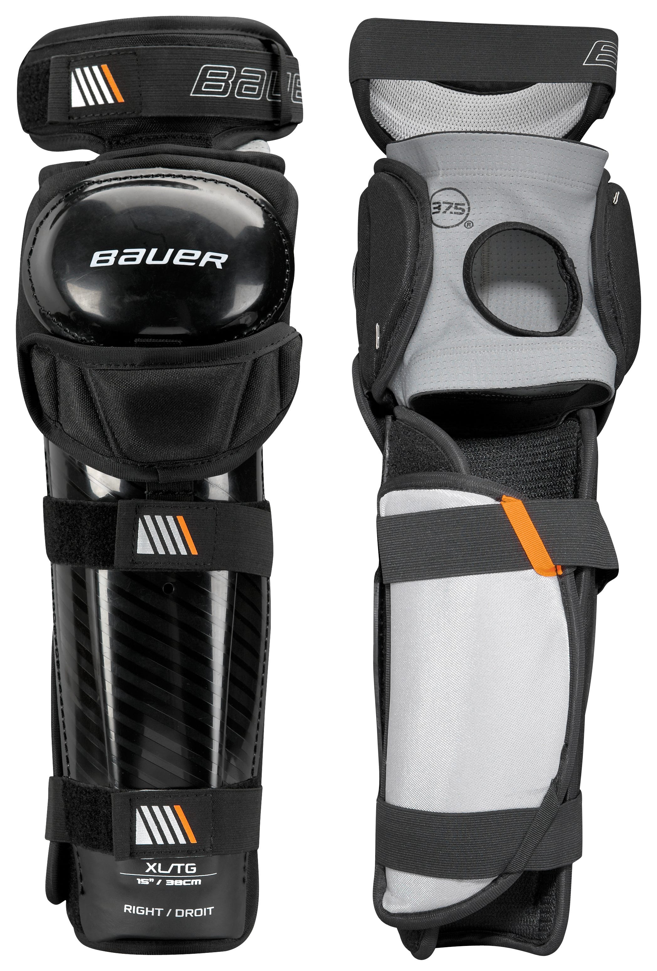 "Bauer Officials Shin Guard Size 13in"