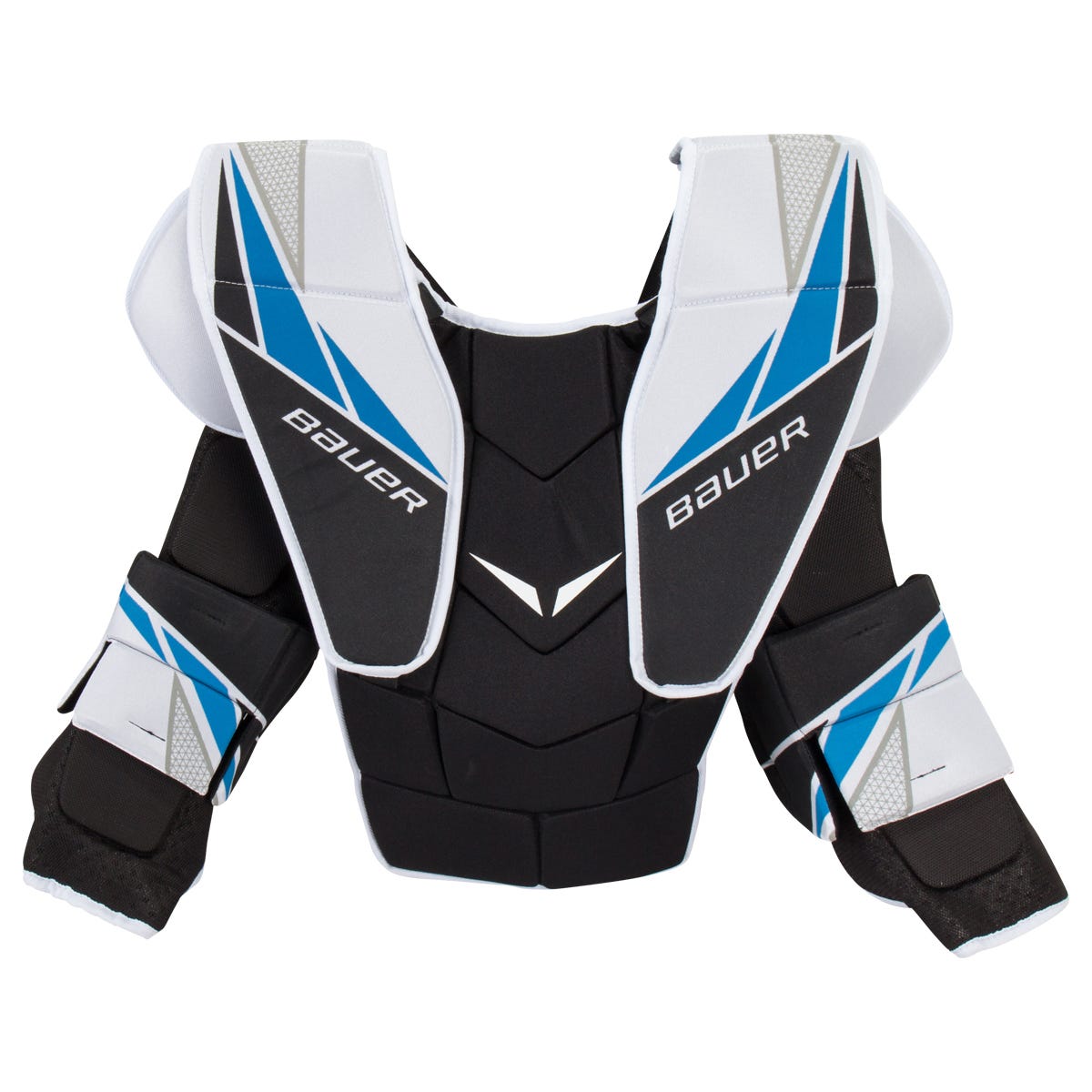 "Bauer Street Senior Goalie Chest & Arm Protector - 19 Model in White/Black Size Large"