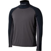 Bauer NG Neck Protector Youth Long Sleeve Shirt in Black/Grey Size Large