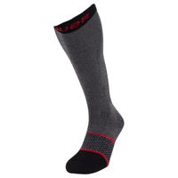 Bauer Pro Cut Resistant Performance Skate Sock in Grey Size Small