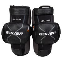"Bauer Elite Intermediate Goalie Knee Guards"