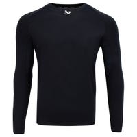 Bauer Pro Base Layer Long Sleeve Senior Top in Black Size Large