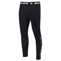 Bauer Performance Base Layer Adult Compression Pants in Black Size Large