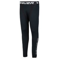 Bauer Performance Base Layer Youth Pants in Black Size Large