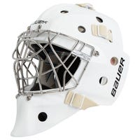 Bauer 940 Senior Certified Cat Eye Goalie Mask in White Size Large