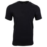"Bauer FLC Tech Senior Short Sleeve T-Shirt in Black Size Small"