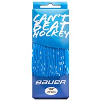 Bauer Can't Beat Hockey Skate Laces in Blue