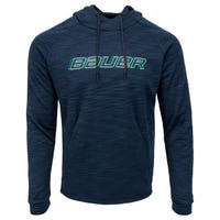 "Bauer Focus Tech Senior Pullover Hoodie in Navy Size X-Large"
