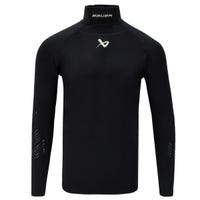 "Bauer Neck Protect Senior Long Sleeve Shirt in Black Size X-Large"