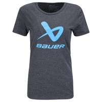 Bauer Womens Movement Short Sleeve T-Shirt in Grey Size Large