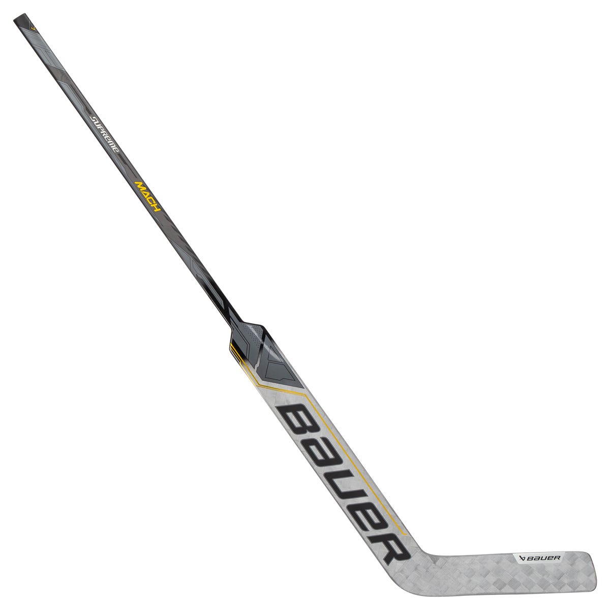 Bauer Supreme Mach Senior Goalie Stick in Silver Size 27in