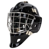 Bauer NME One Senior Certified Straight Bar Goalie Mask in Black Size Large
