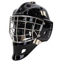 Bauer NME One Senior Certified Straight Bar Goalie Mask in Black Size Medium