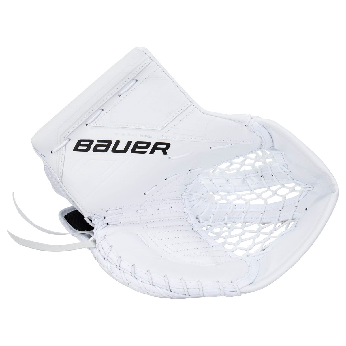 Bauer Supreme M5 Pro Intermediate Goalie Glove in White