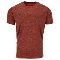 "Bauer FLC Performance Warmth Adult Tech T-Shirt in Cayenne Size Large"