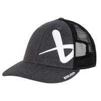 "Bauer Core Adult Snapback Hat in Black"