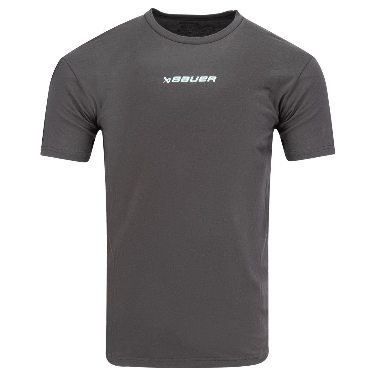 "Bauer Scan Senior Short Sleeve T-Shirt in Grey Size Medium"