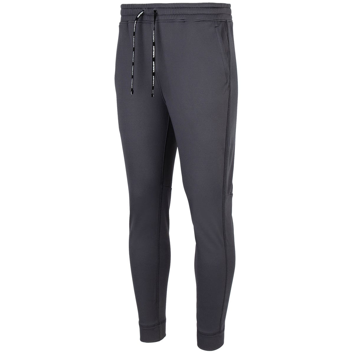 "Bauer Team Fleece Adult Jogger Pants in Grey Size Small"