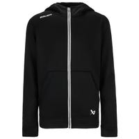 Bauer Team Fleece Full Zip Youth Sweatshirt in Black Size XX-Small