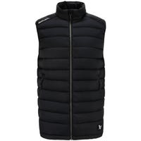 Bauer Team Puffer Adult Full Zip Vest in Black Size Large